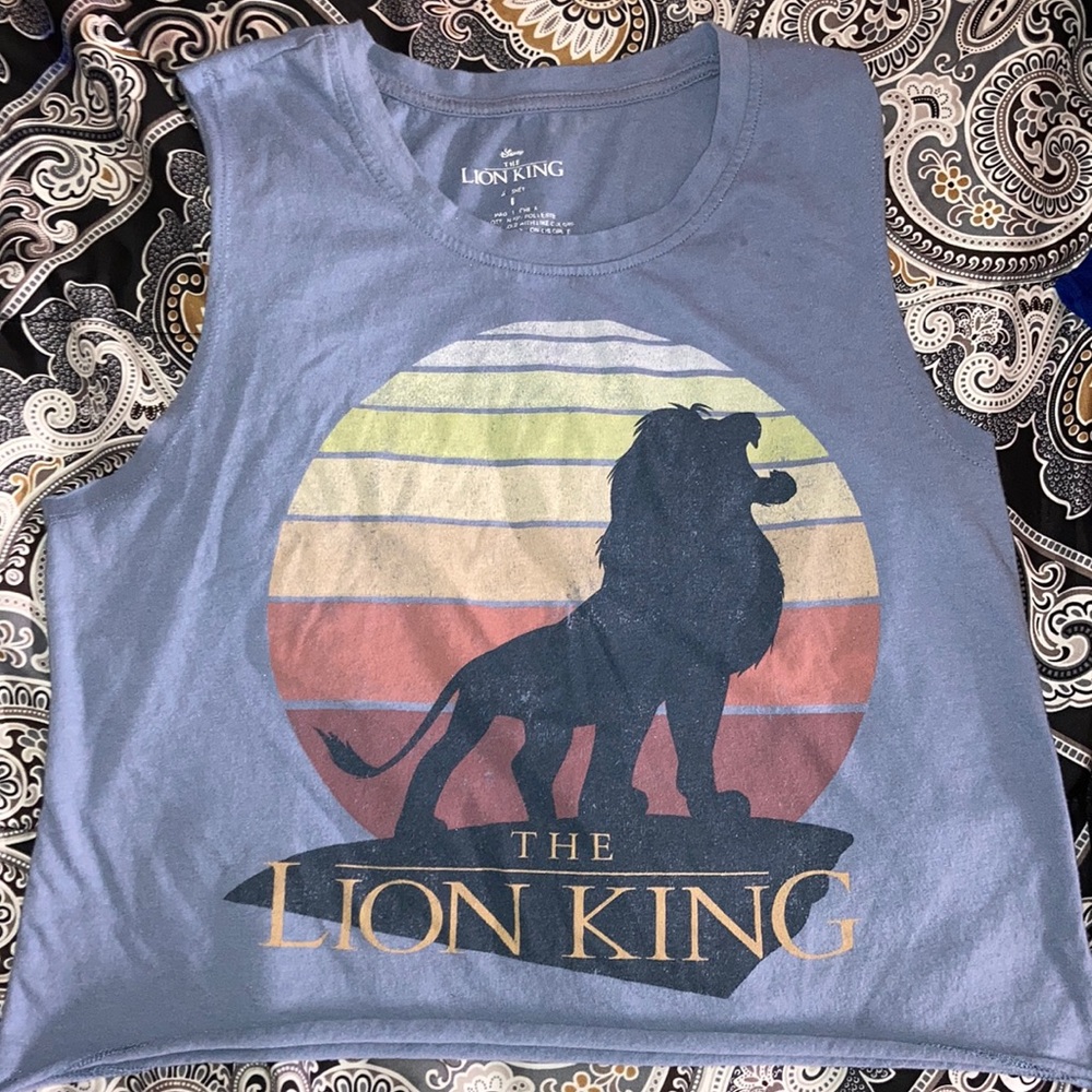 A “The Lion King” tank top.